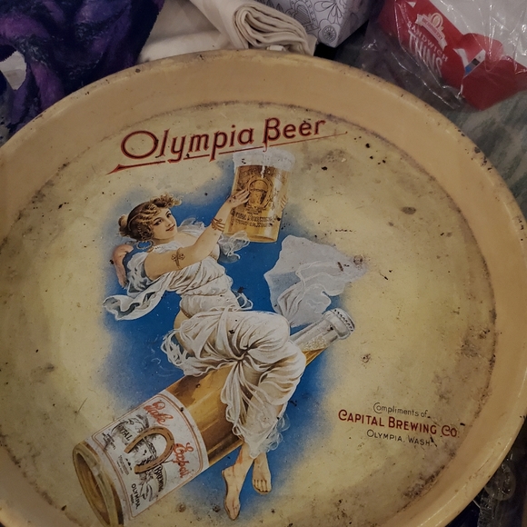 Vintage Olympia Beer tray - Picture 5 of 5